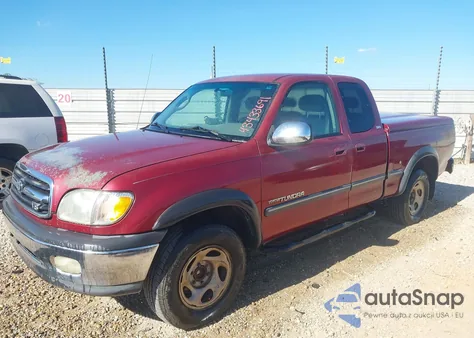 2002 Toyota Tundra Sr5 V8 z USA, uszkodzony, nr VIN 5TBRT34142S278086